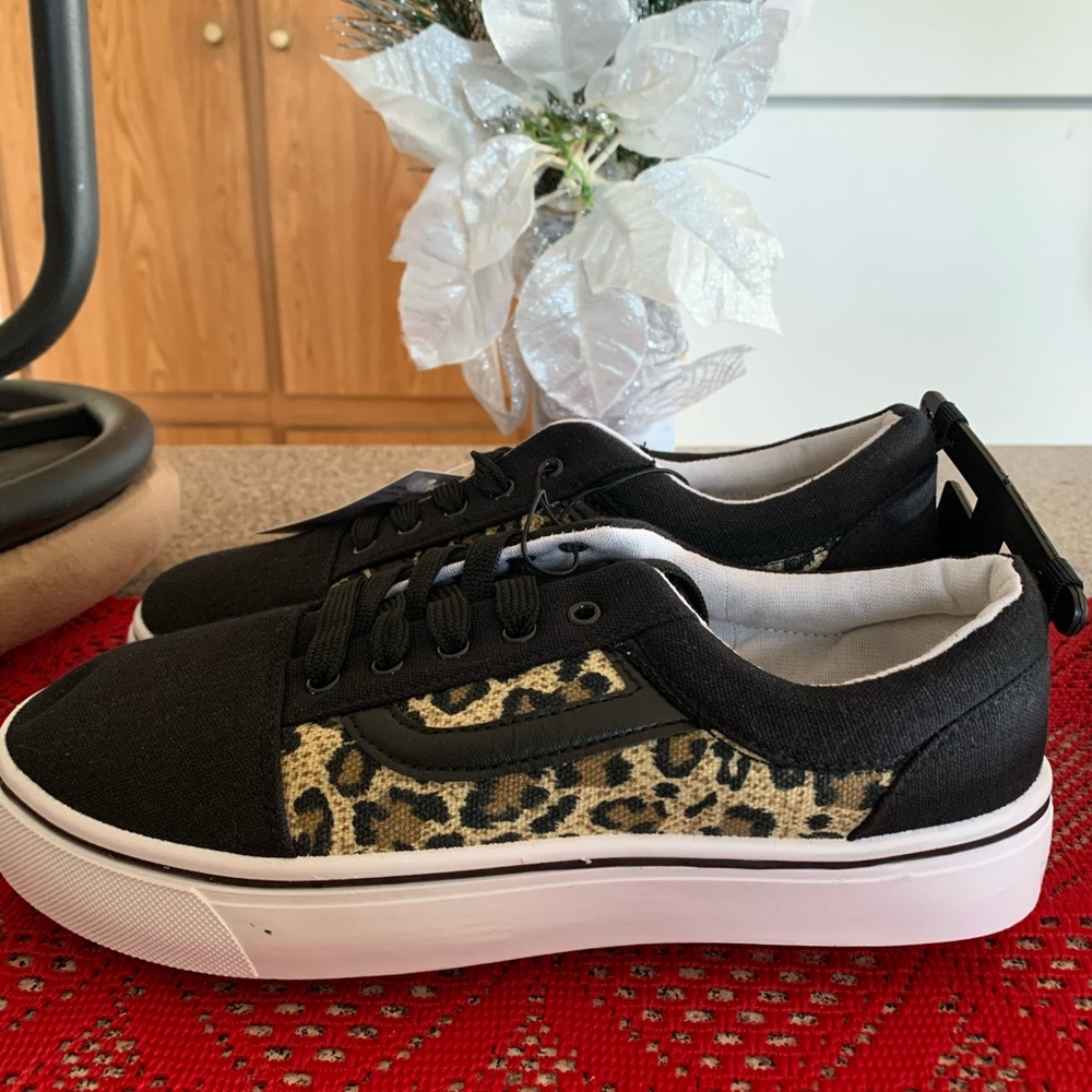 Leopard print shoes